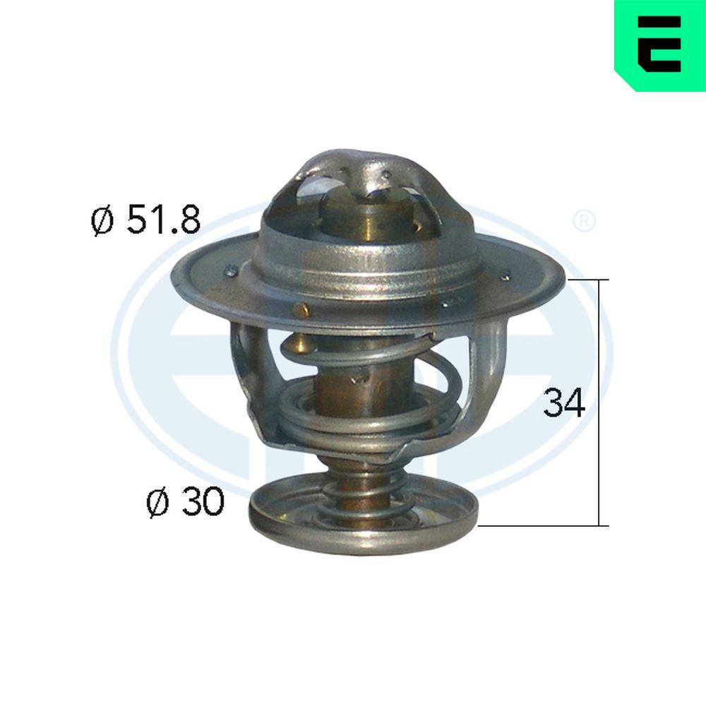 Thermostat, Kühlmittel