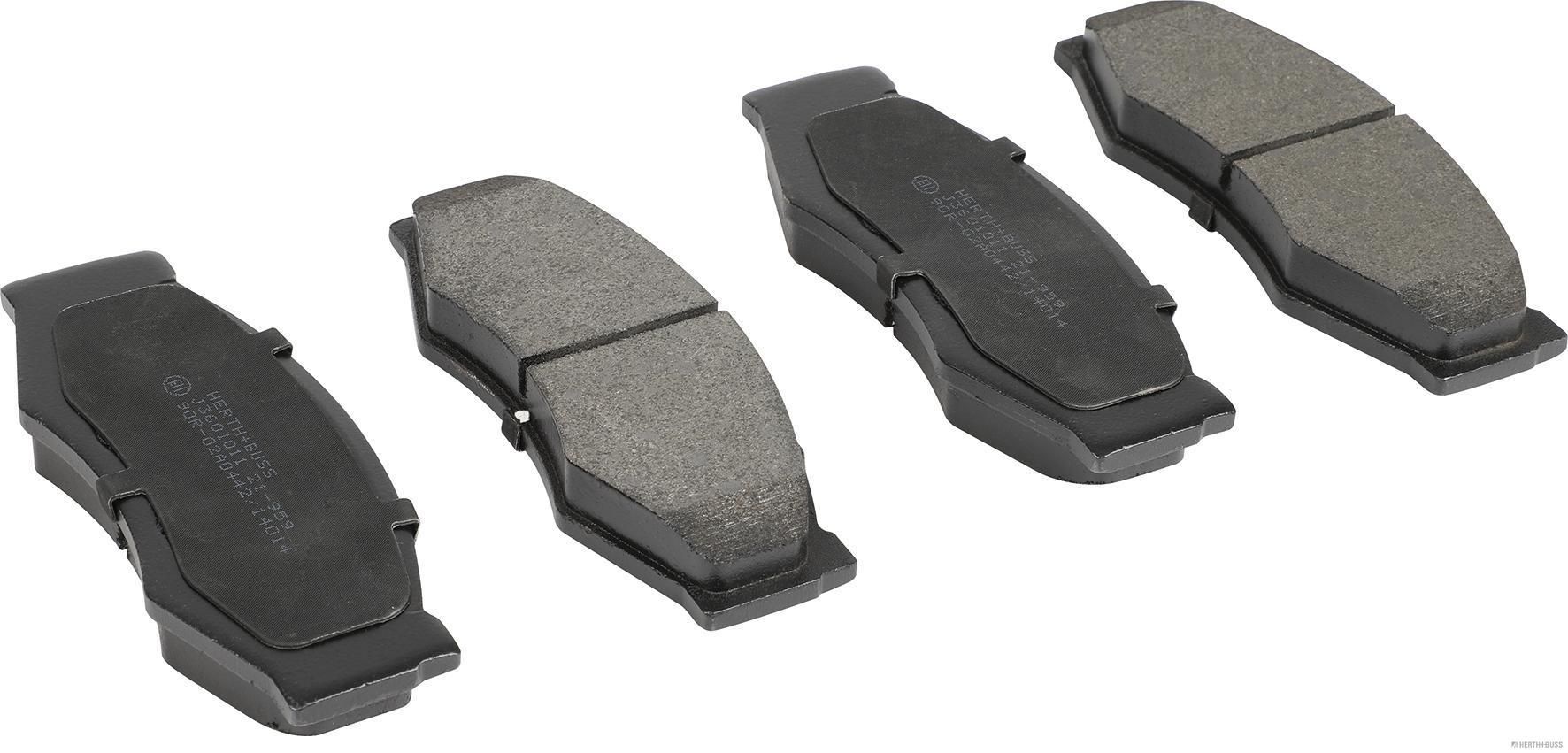 Bremsbelagsatz, Scheibenbremse