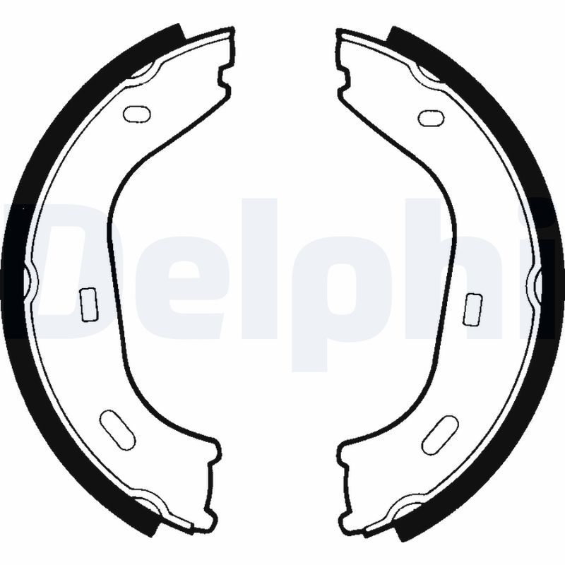 Brake Shoe Set, parking brake LS1372