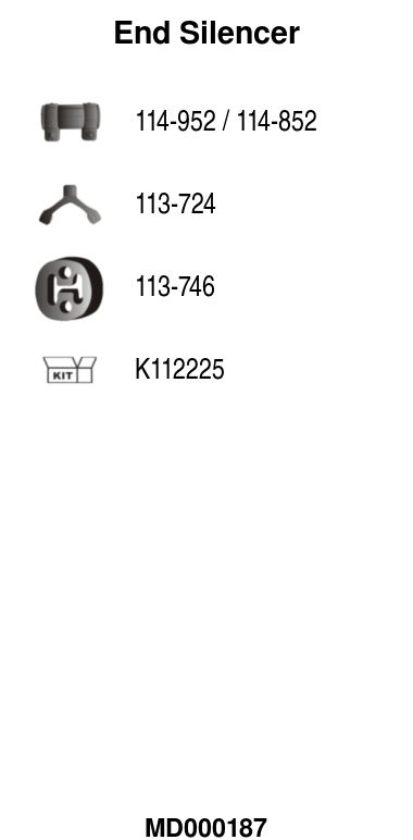 Endschalld&auml;mpfer