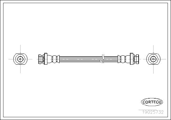 Brake Hose 19025732