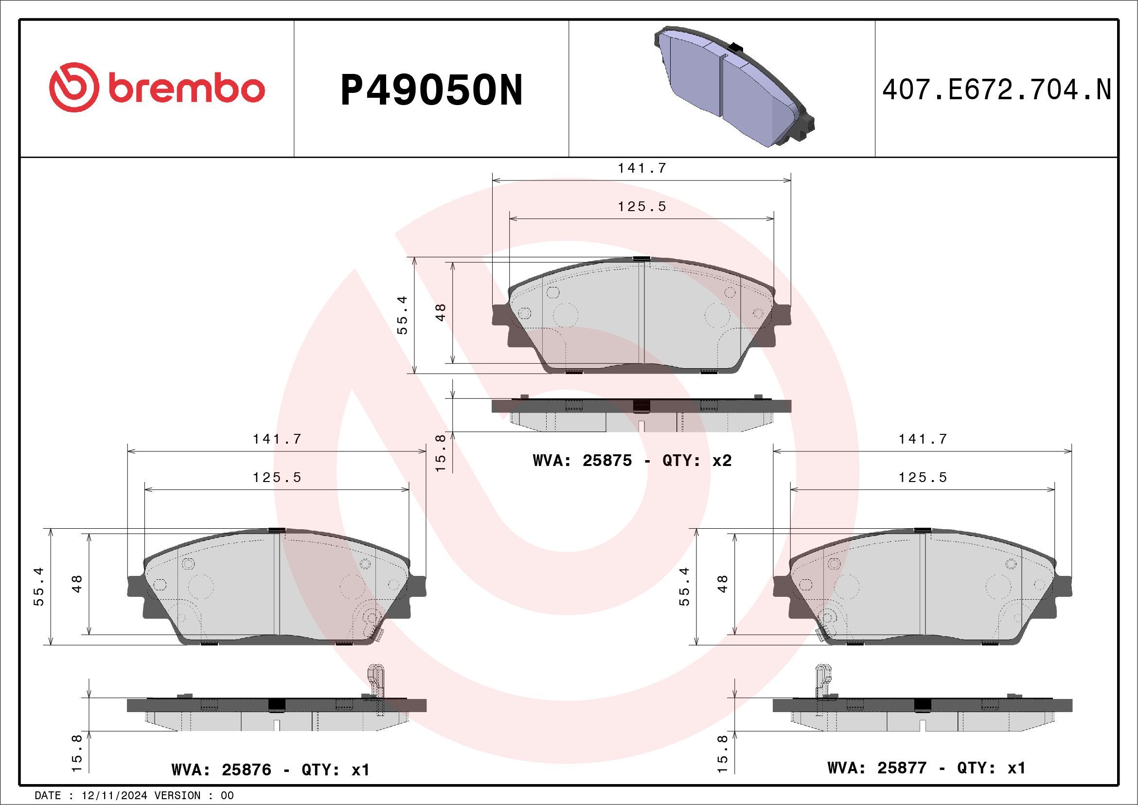 MAZDA MAZDA3 BM 14-16 (FRT) - TecDoc 1