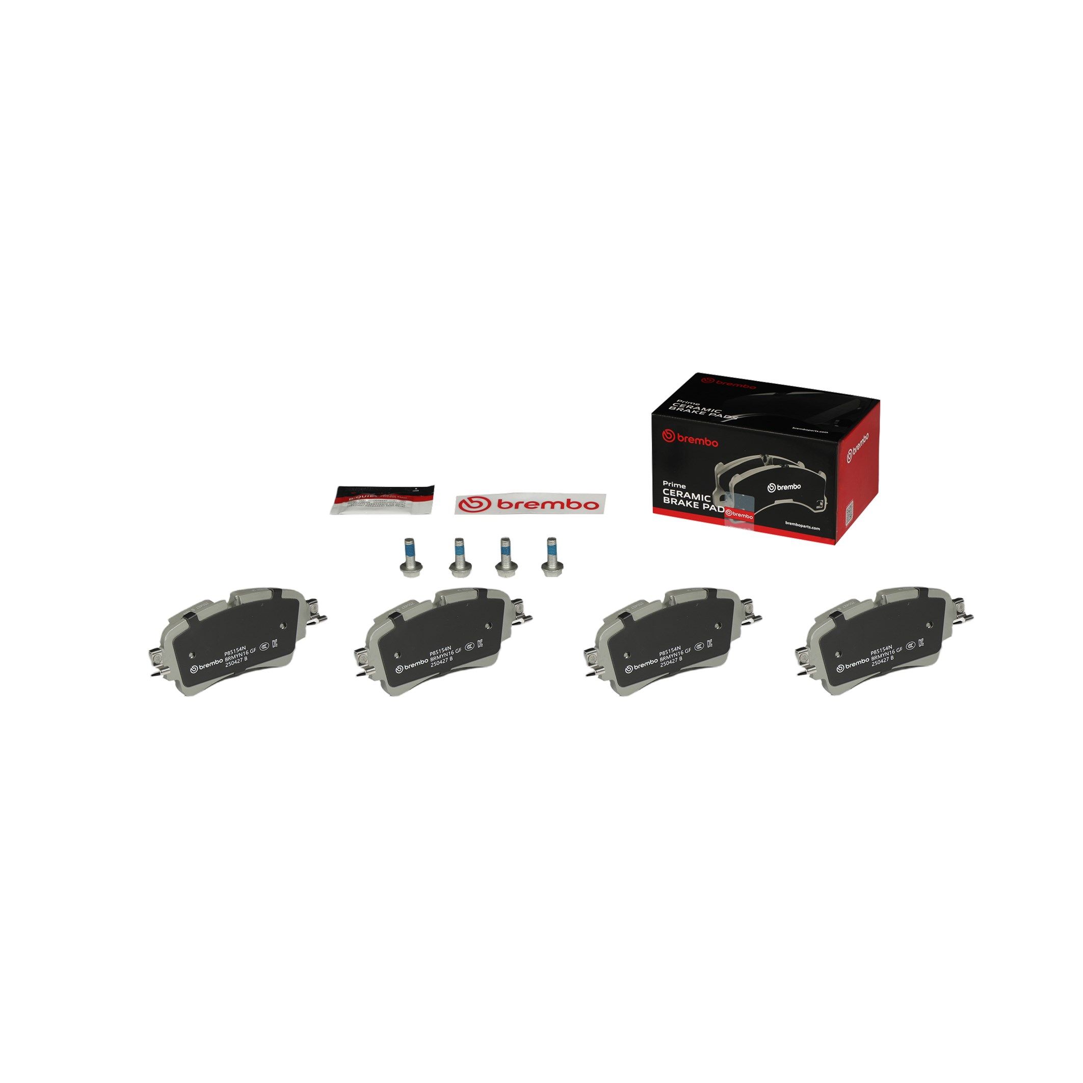BREMBO DISC PAD -  AUDI A4 1.4 15- (RR) - TecDoc 1