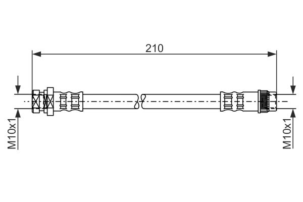 Brake Hose 1 987 476 044