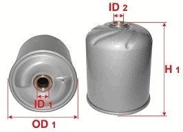 OIL FILTER P550286 BC110 - TecDoc 1