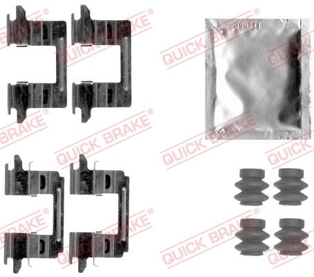 Accessory Kit, disc brake pad 109-1841