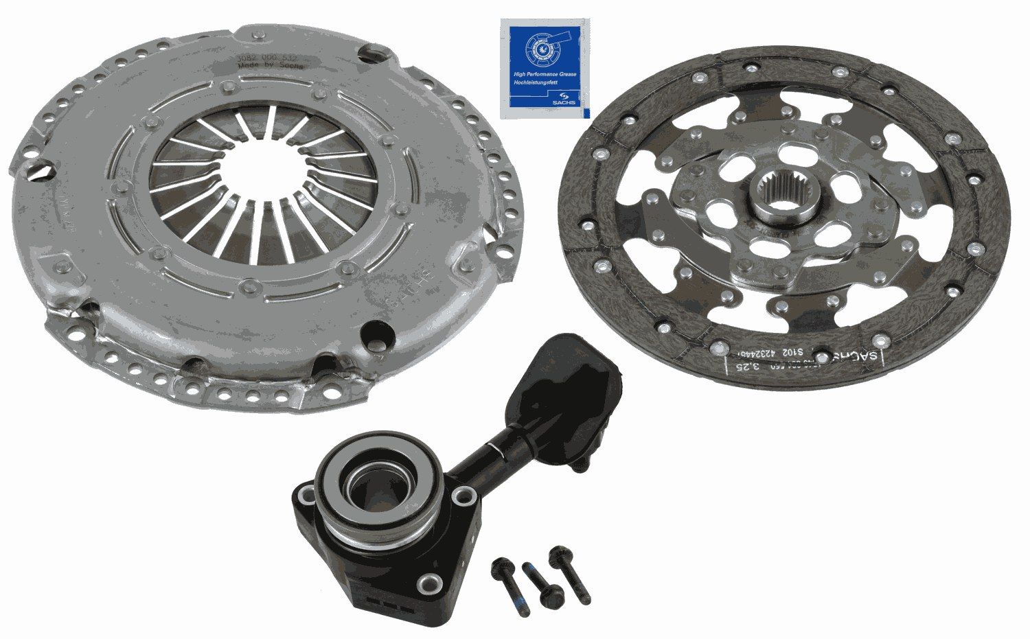 SACHS 3000 990 224 - Kupplungssatz Kit plus CSC