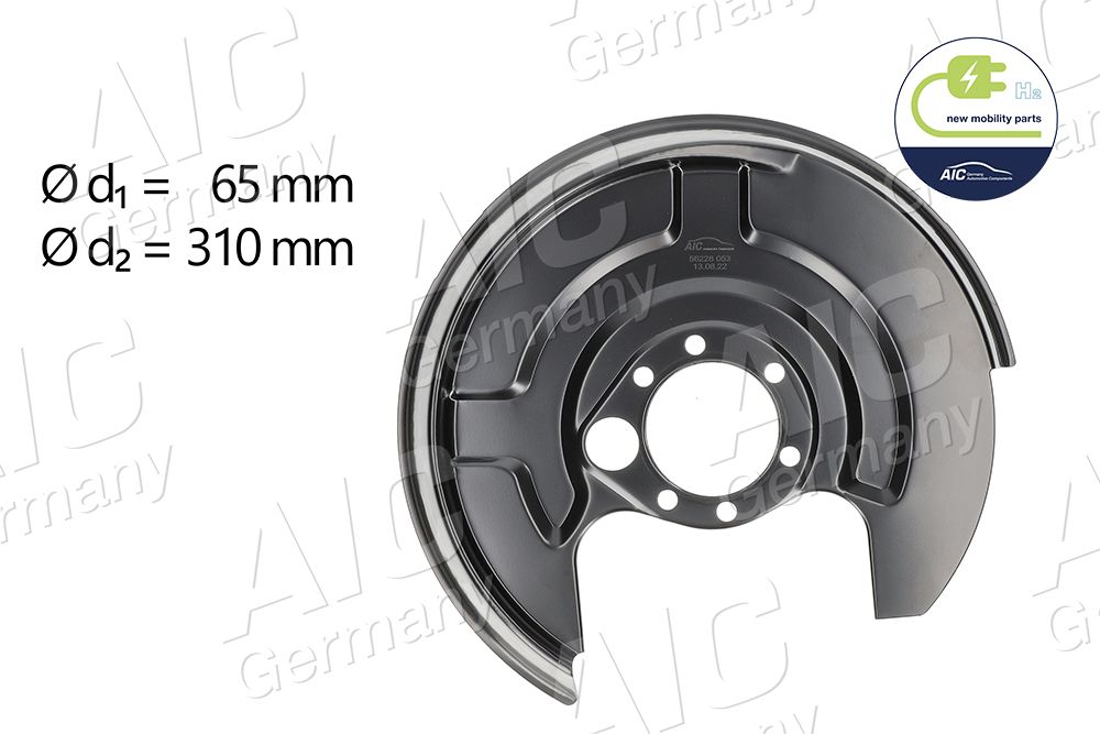 AIC 56228 - Spritzblech, Bremsscheibe