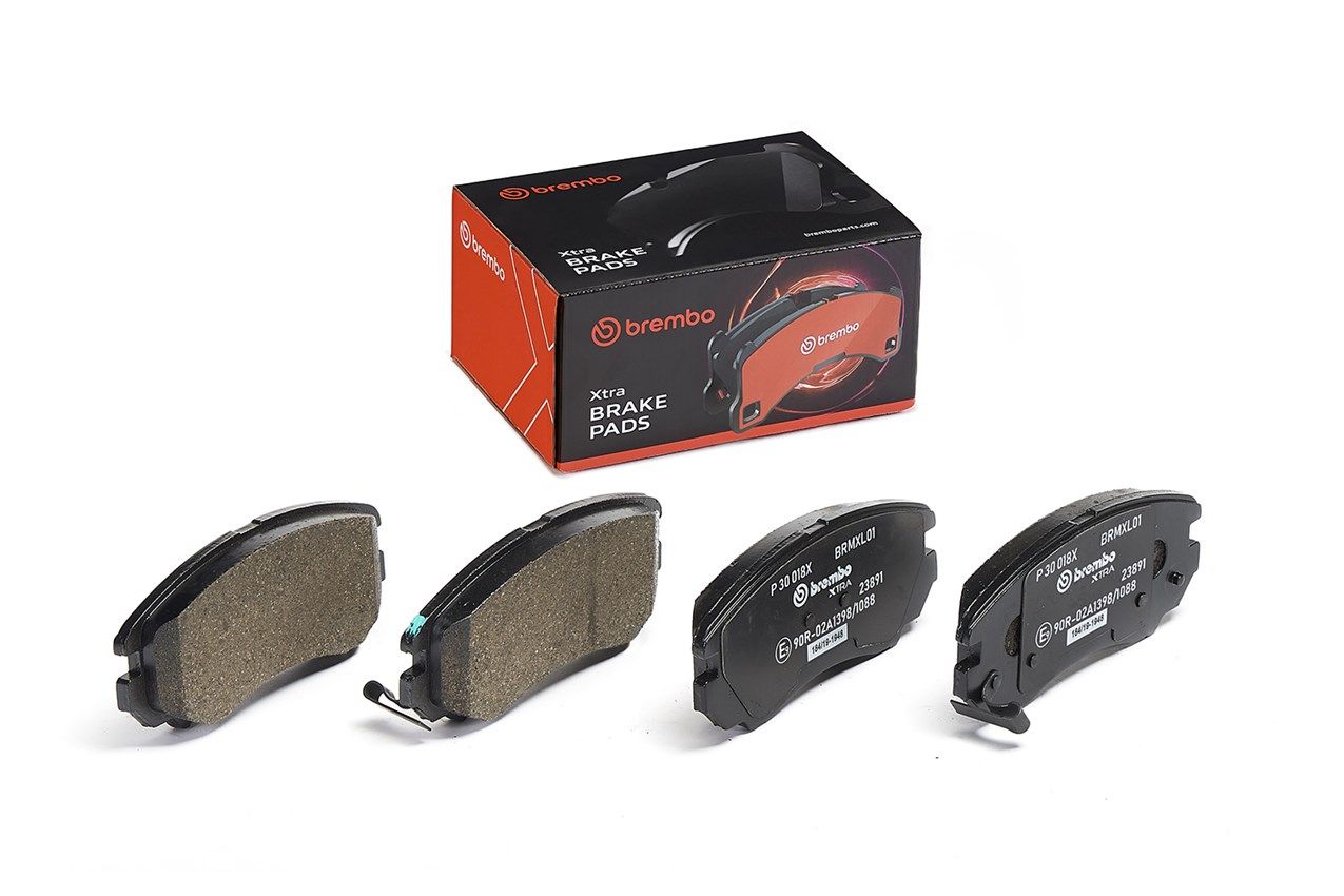 Brembo P 30 018X Bremsbelagsatz, Scheibenbremse