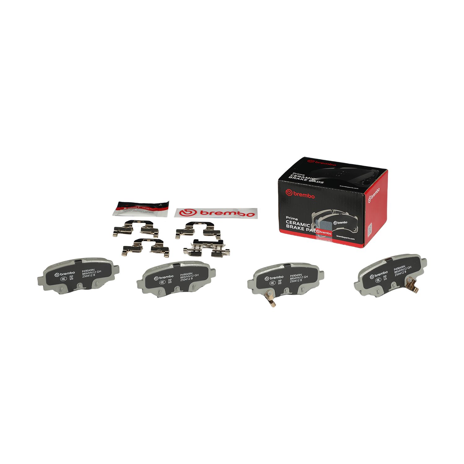 BREMBO DISC PAD -  MAZDA MAZDA3 BM 14-16 (RR) - TecDoc 1