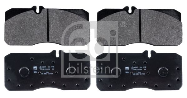 Brake Pad Set, disc brake 16561