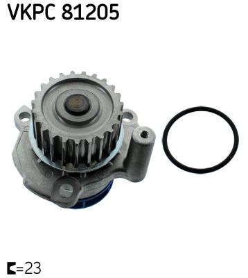 Water Pump, engine cooling VKPC 81205