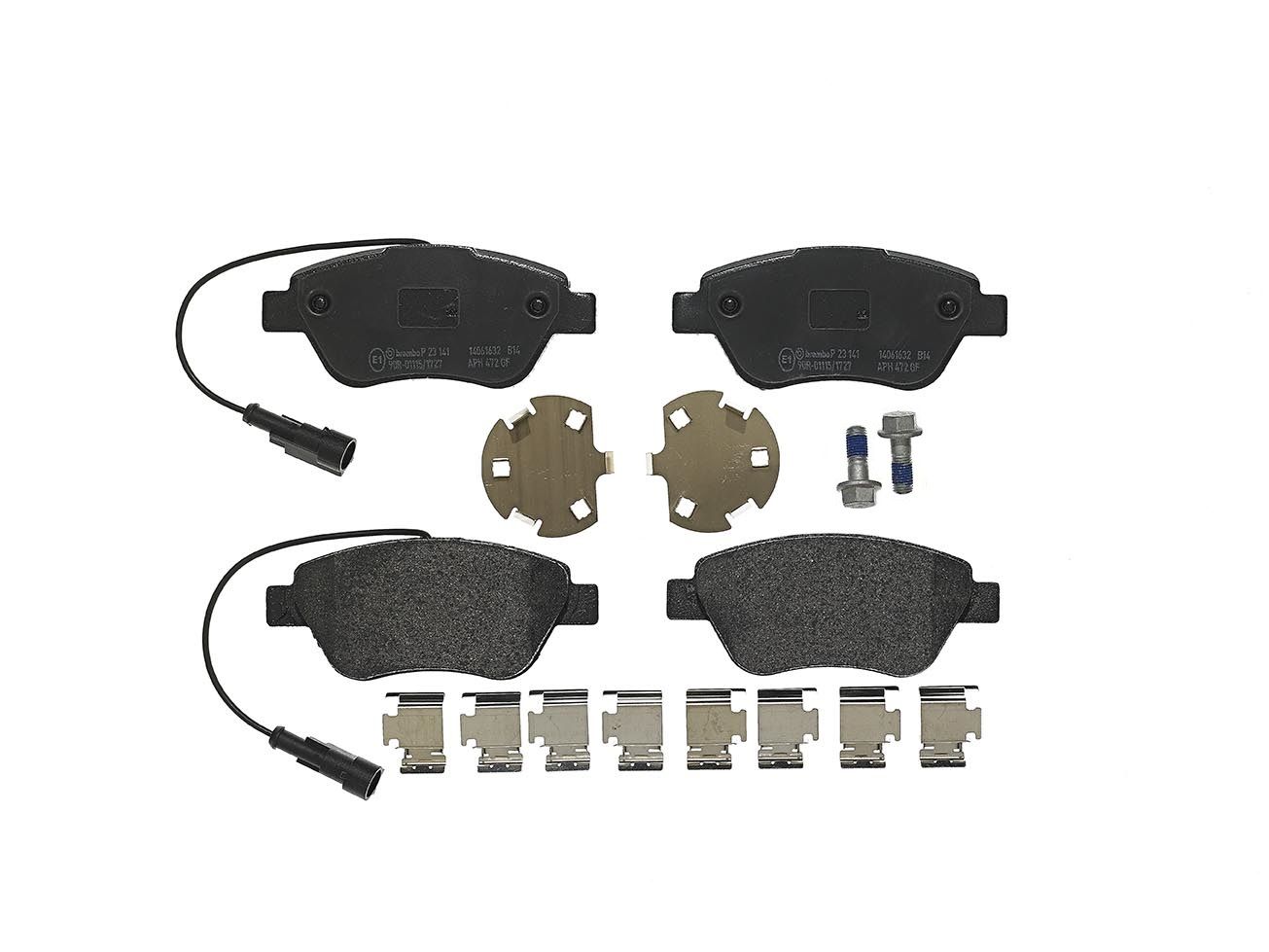 Brembo P 23 141 Bremsbelagsatz, Scheibenbremse