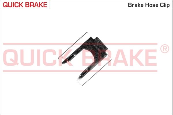 Halter, Bremsschlauch