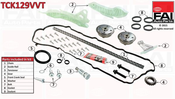 Timing Chain Kit TCK129VVT