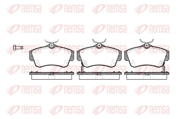 Brake Pad Set, disc brake 0753.02