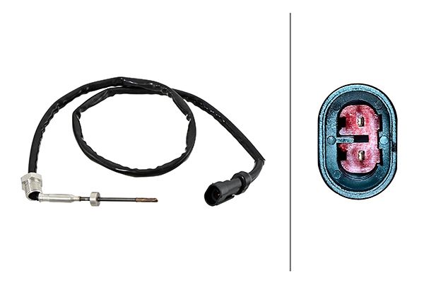 Sensor, de temperatura de gas de escape