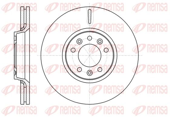 Brake Disc 61054.10