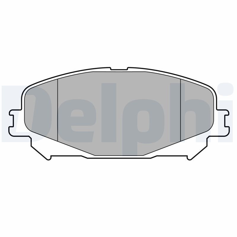 Brake Pad Set, disc brake LP3734