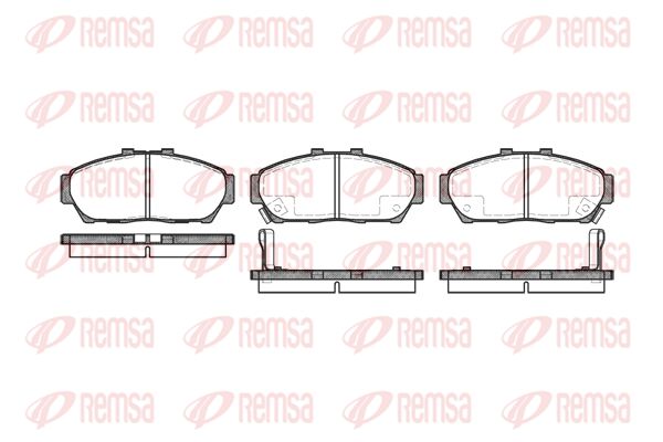 Premium Front Brake Pad Set Premium Front Brake Pad Set