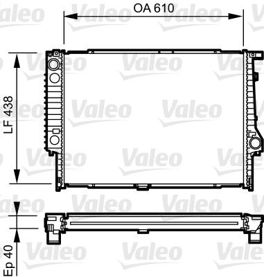 RAD MOT BMW SERIE 5, SERIE 7  9900