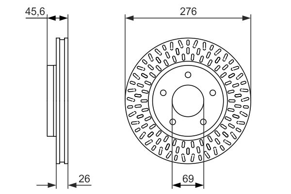 Brake Disc 0 986 479 783