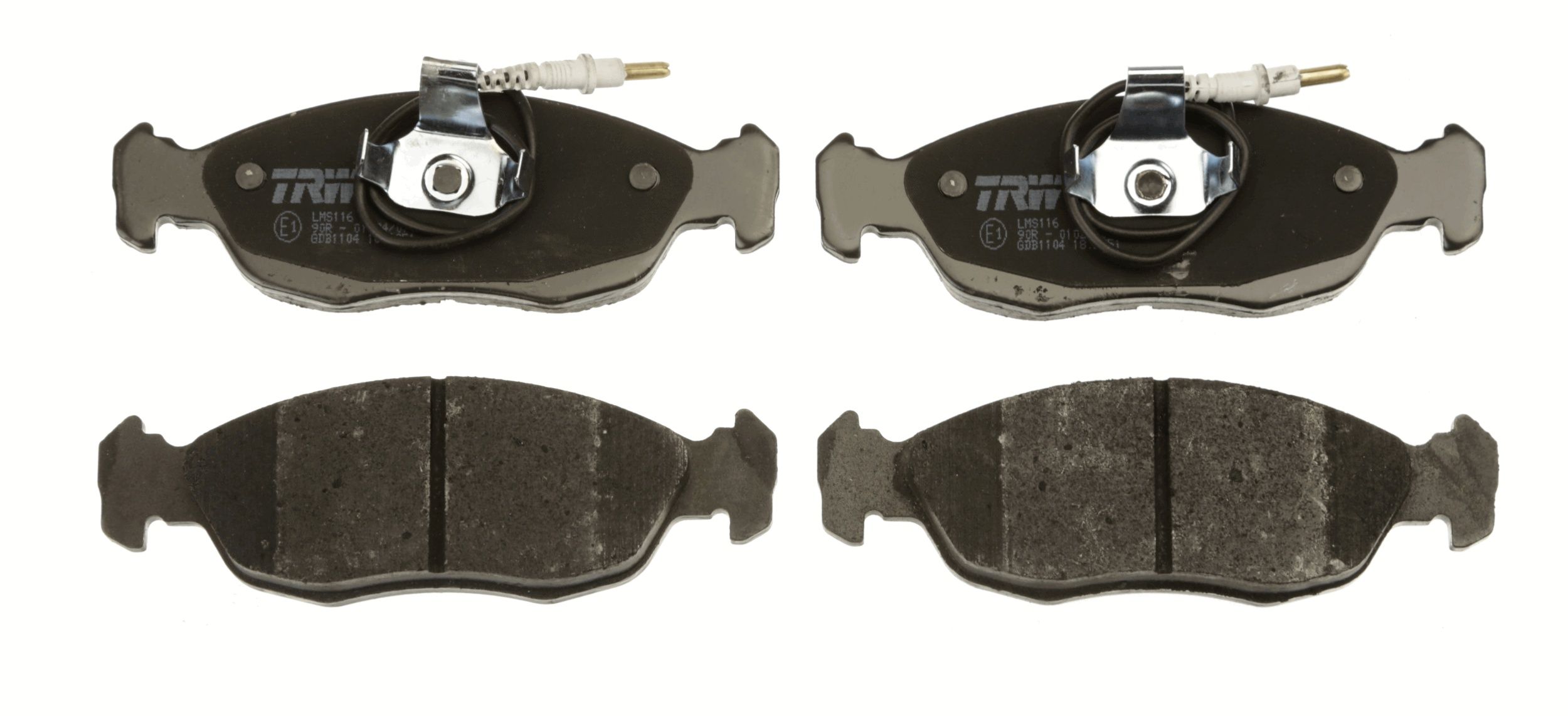 TRW DISC BRAKE PADS - TecDoc 2