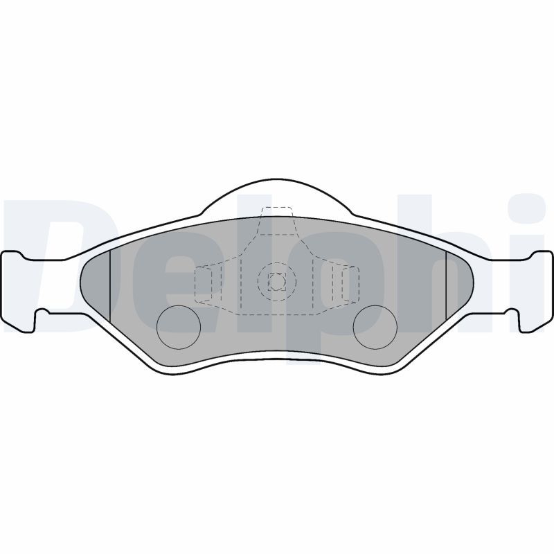 Brake Pad Set, disc brake LP1470