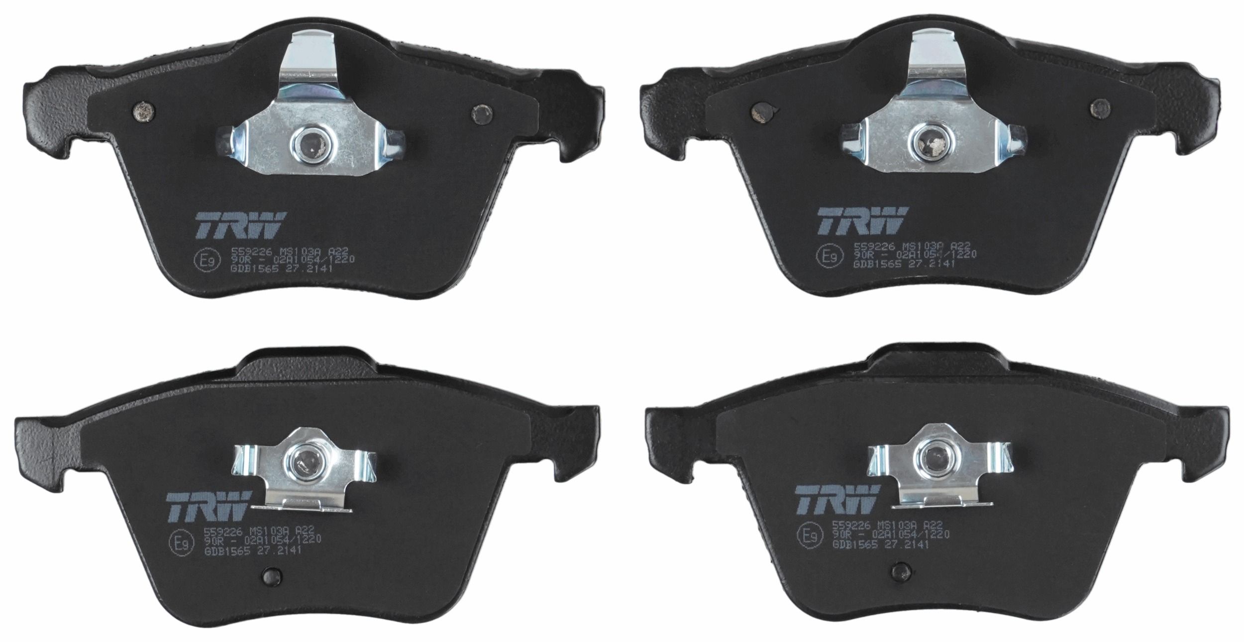 TRW DISC BRAKE PADS - TecDoc 2