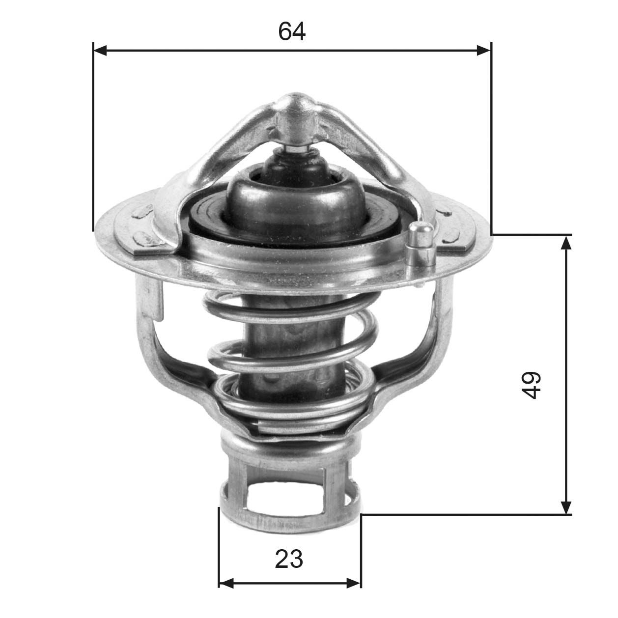 Thermostat, coolant TH04082