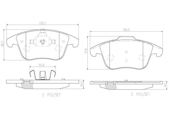 FORD MONDEO MA 07-08 (FRT) - TecDoc 1