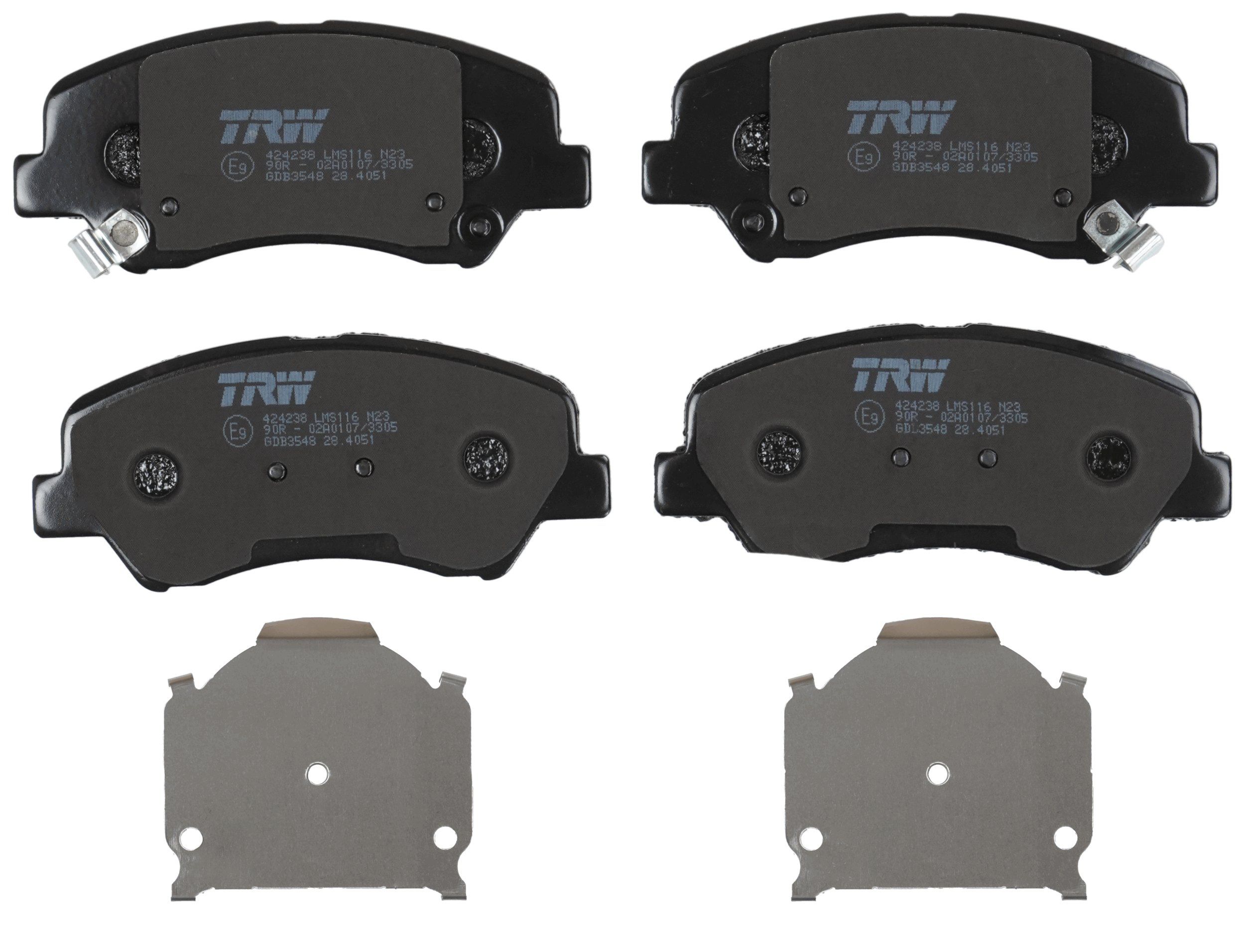 TRW DISC BRAKE PADS - TecDoc 2