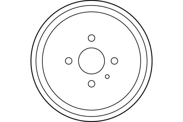 TRW BRAKE DRUM - TecDoc 2