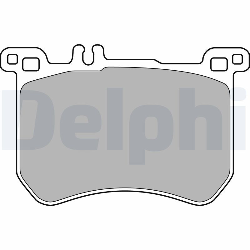 Brake Pad Set, disc brake LP2507