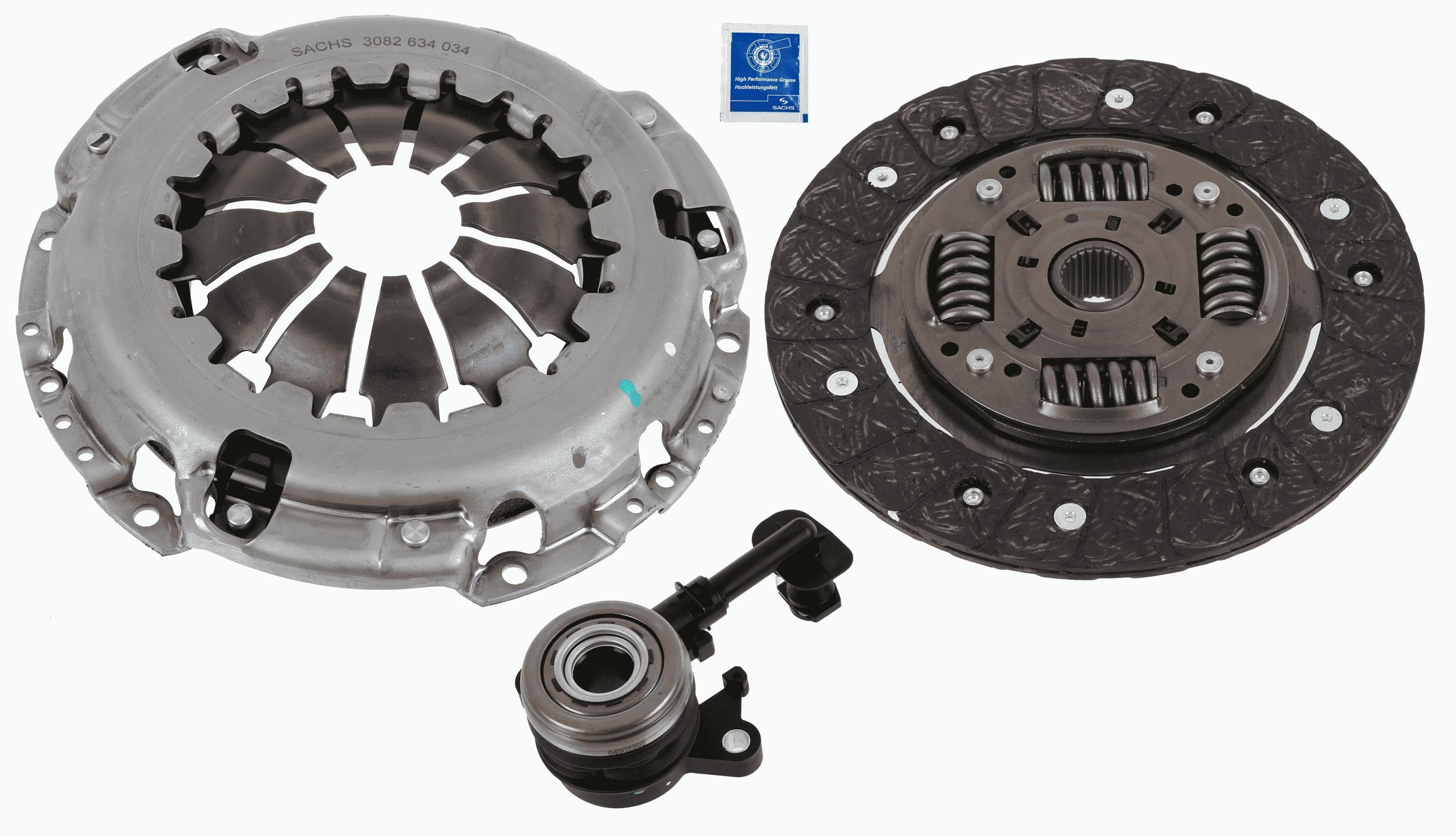 SACHS 3000 990 572 - Kupplungssatz Kit plus CSC