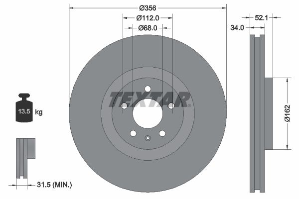 Brake Disc 92238205