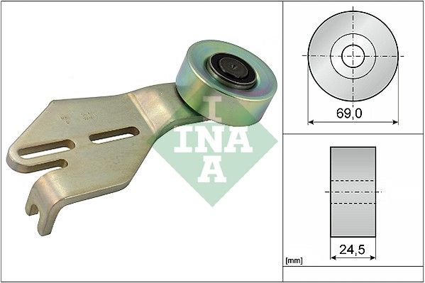 Tensioner Pulley, V-ribbed belt 531 0238 10