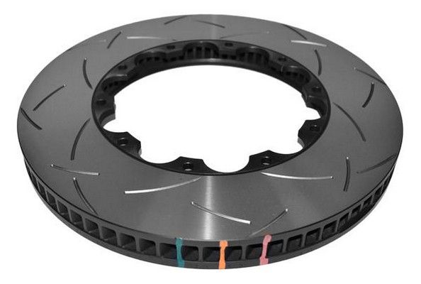 5000 Rotor T3 Slot Left Hand 72CV ( Corvette C7 Z06 14-15 F ) with M6 Lock Nut - TecDoc 1