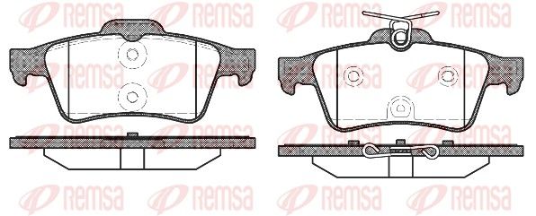 Premium Rear Brake Pad Set Premium Rear Brake Pad Set