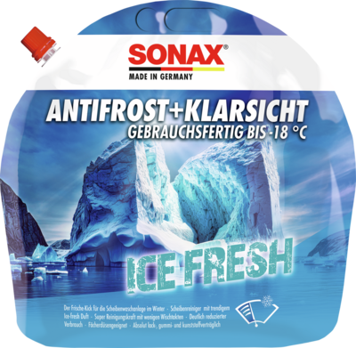 Frostschutz, Scheibenwaschanlage