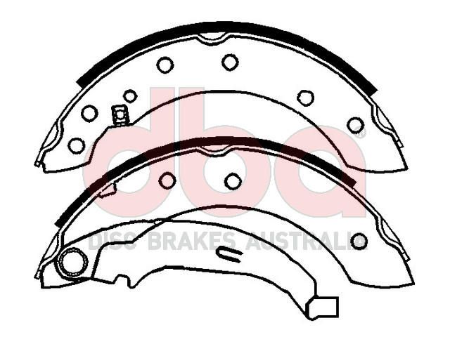 Street Series Brake Shoes [Citroen / Renault 203.2mm] - TecDoc Only