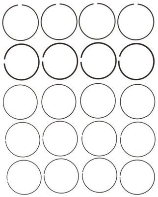 Juego de anillo para pistón