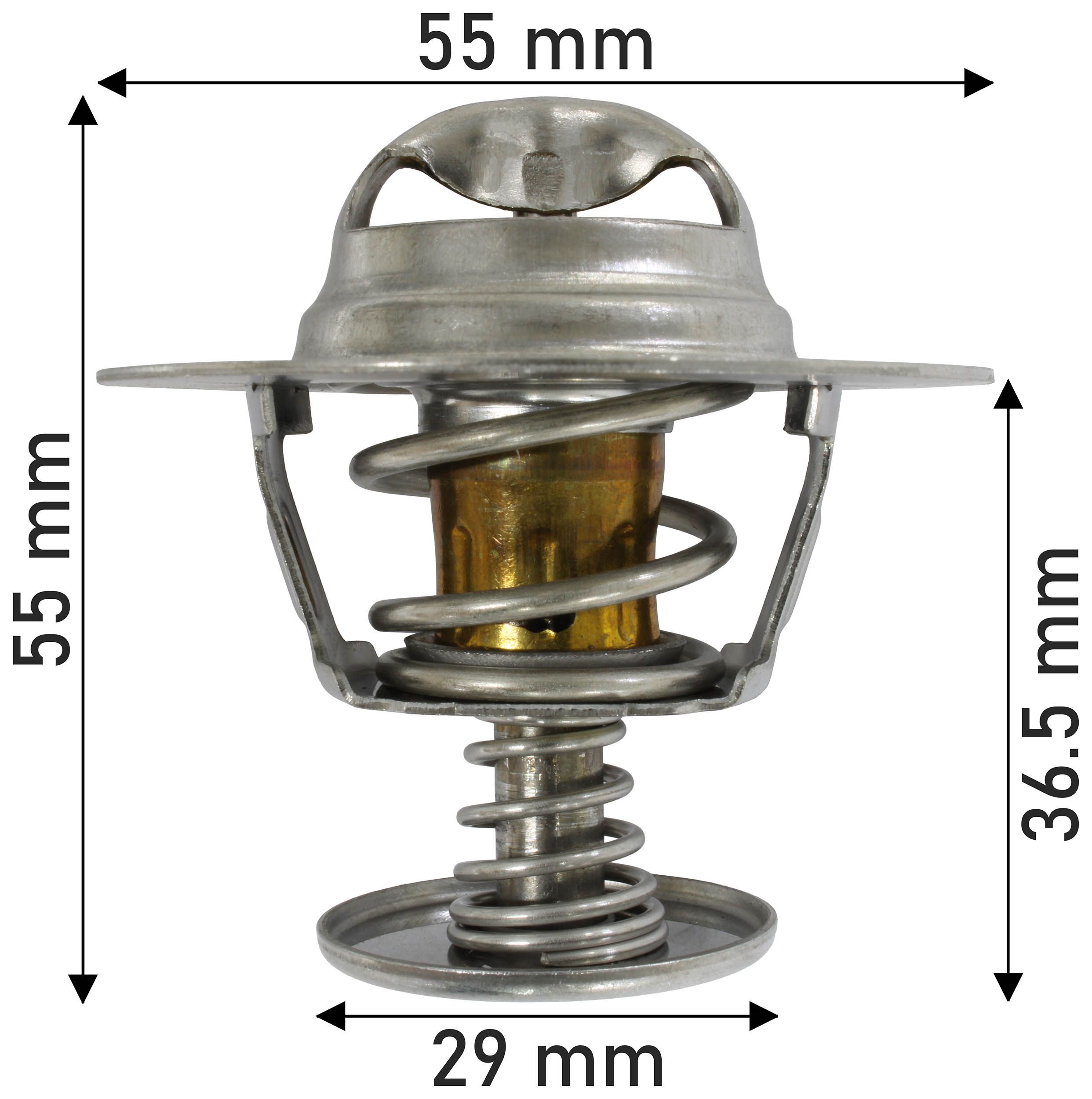 THERMOSTAT 55MM DIA 92C AUDI/SKODA/VW - TecDoc 1