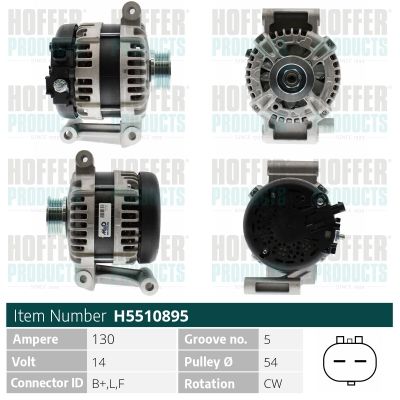 H5510895 HOFFER generátor
