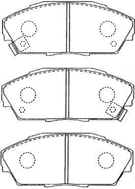 Juego de balatas de freno