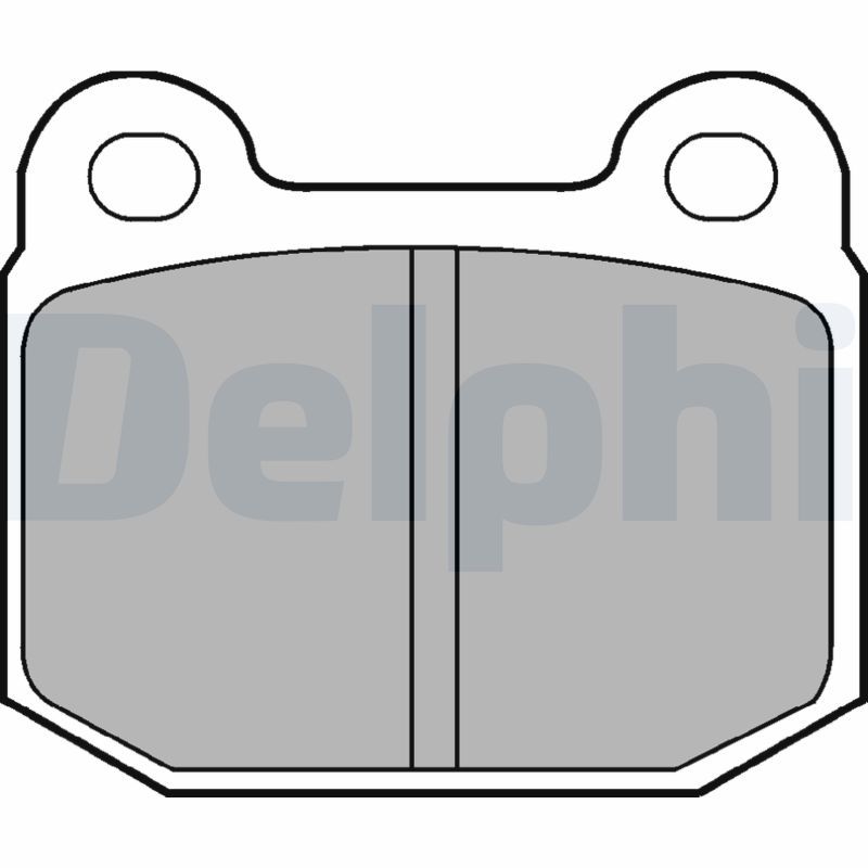 JEU DE PLAQUETTES DE FREIN  0701