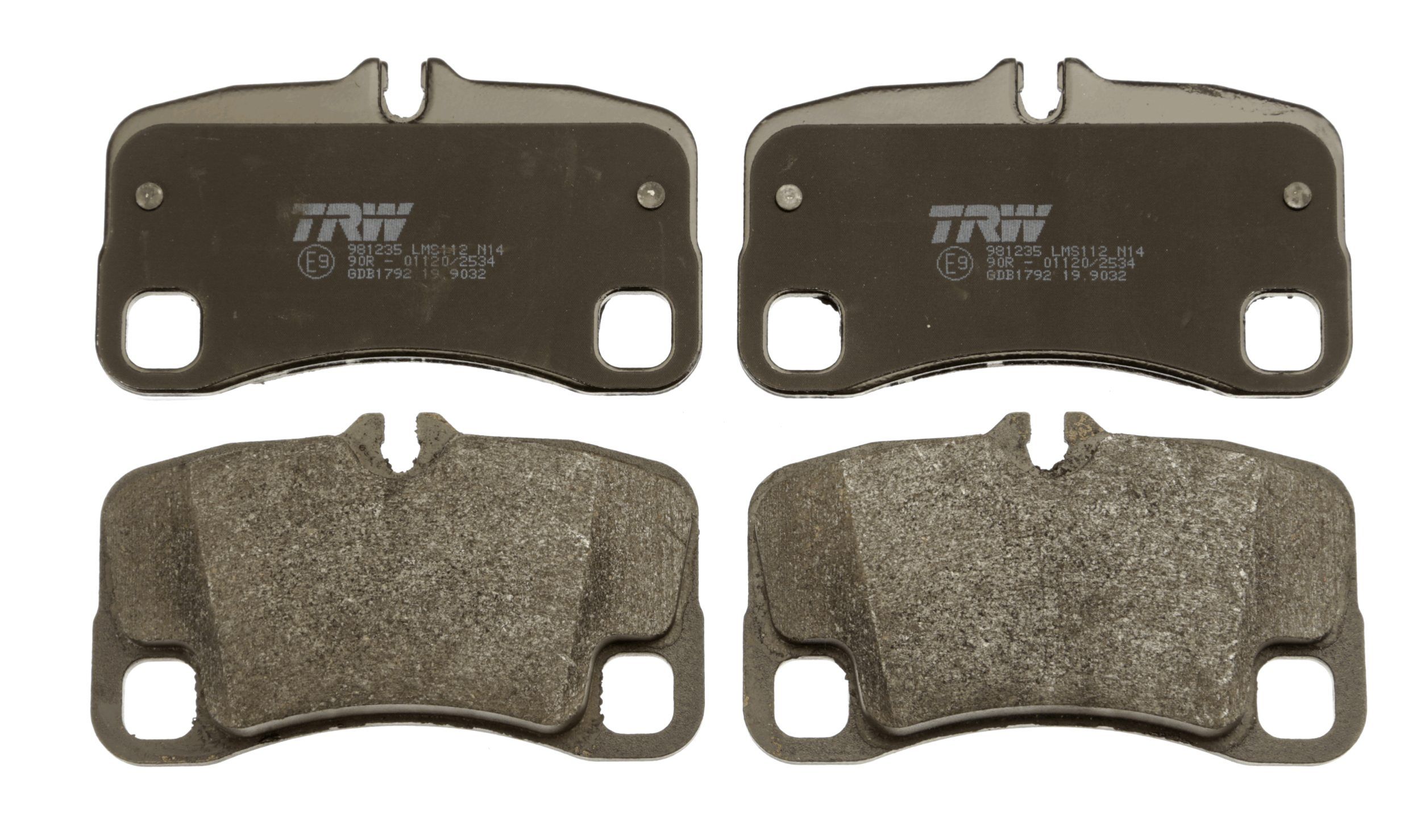 TRW DISC BRAKE PADS - TecDoc 2