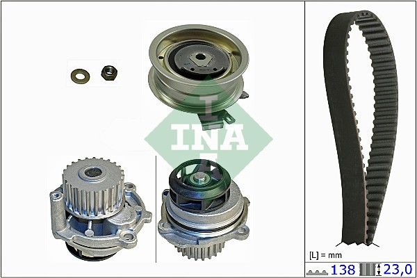 Schaeffler INA 530 0171 31 Water Pump & Timing Belt Kit