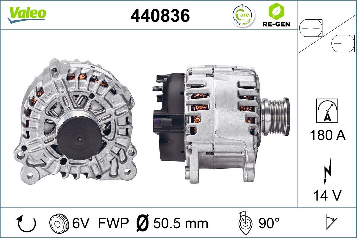 Alternator 440836