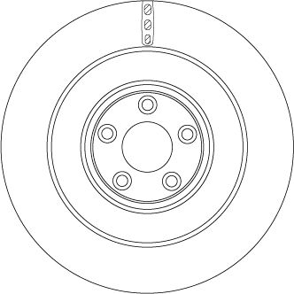 TRW BRAKE DISC - TecDoc 2